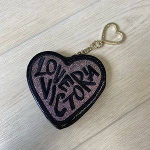 Victoria’s Secret Hard Case Zipper Keychain